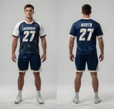 Custom Navy Lacrosse Uniforms