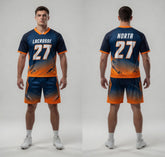 Custom Texas Orange Lacrosse Uniforms