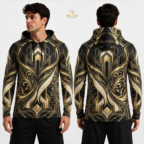 Custom Sublimation Dri-FIT Hooded Shirts