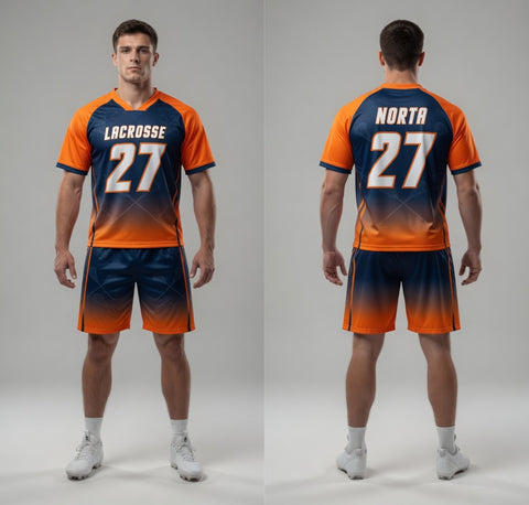 Custom Abstract Texture Lacrosse Uniforms