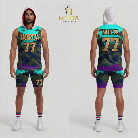 7v7 Uniforms Neon and Purple