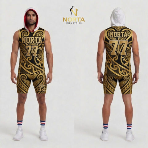 7v7 uniform with tribal Maori design-2