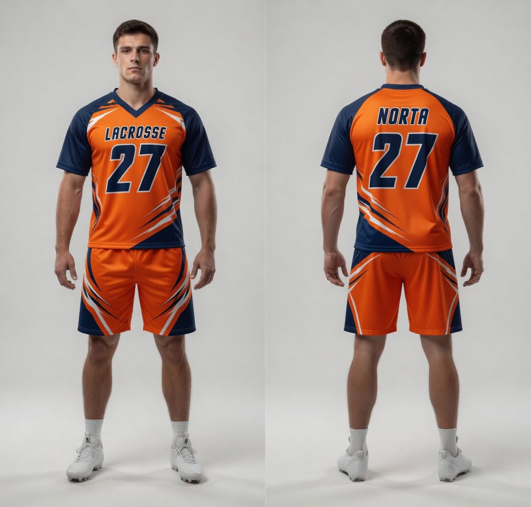Custom Abstract Texture Lacrosse Uniforms