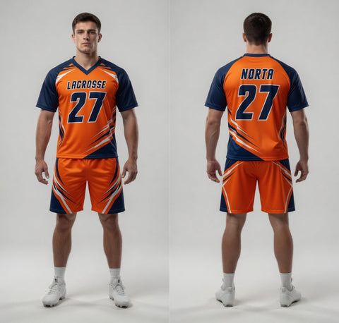 Custom Abstract Texture Lacrosse Uniforms