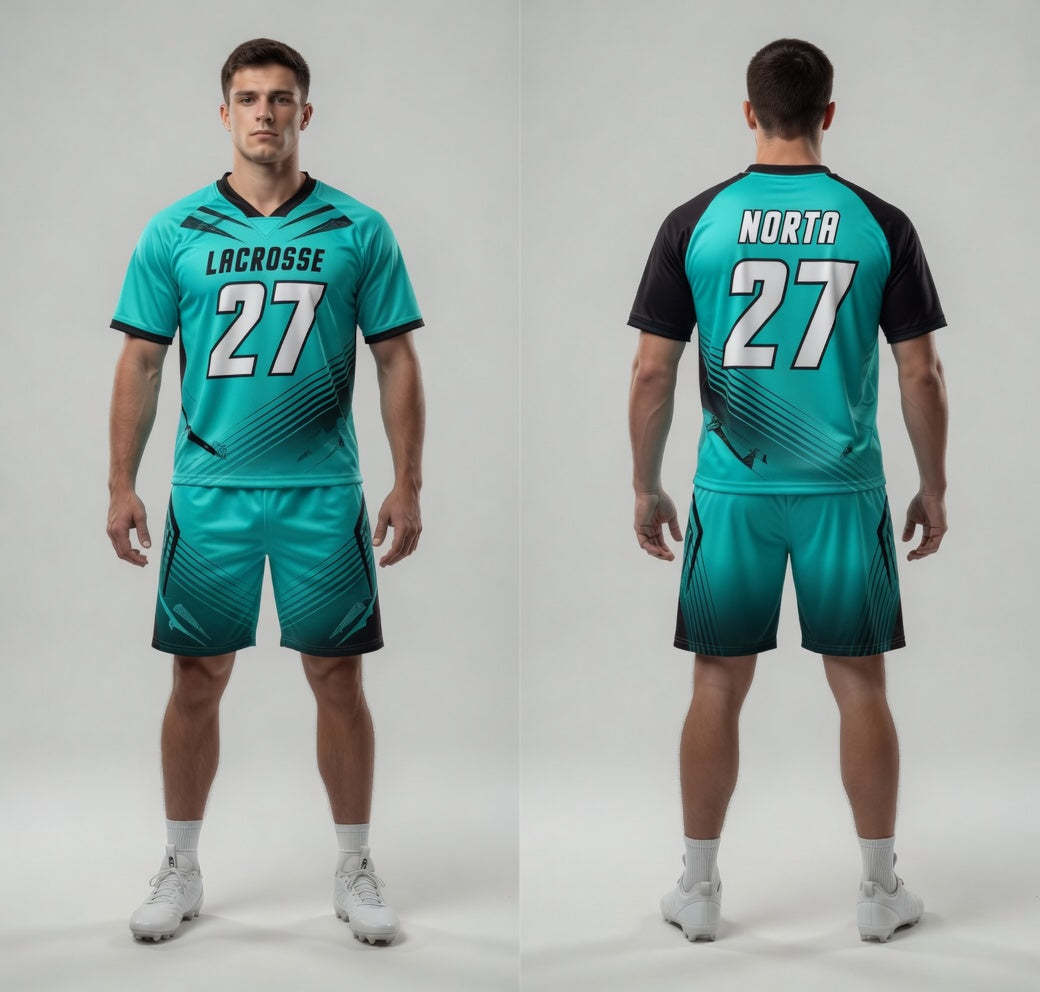 Custom Plain Dyed Lacrosse Uniforms