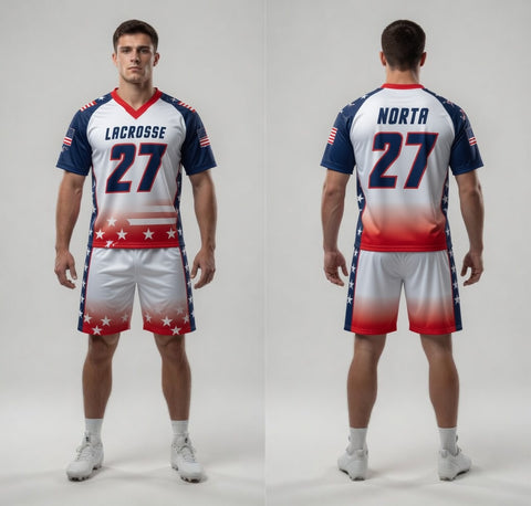 Custom Sublimated Lacrosse Uniforms