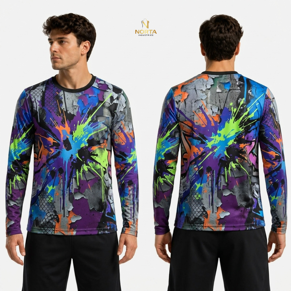 Hoodie with samurai design on front and back, displayed on a person against a white background.