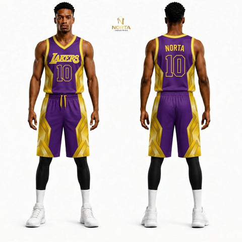 Lakers Basketball Uniforms 