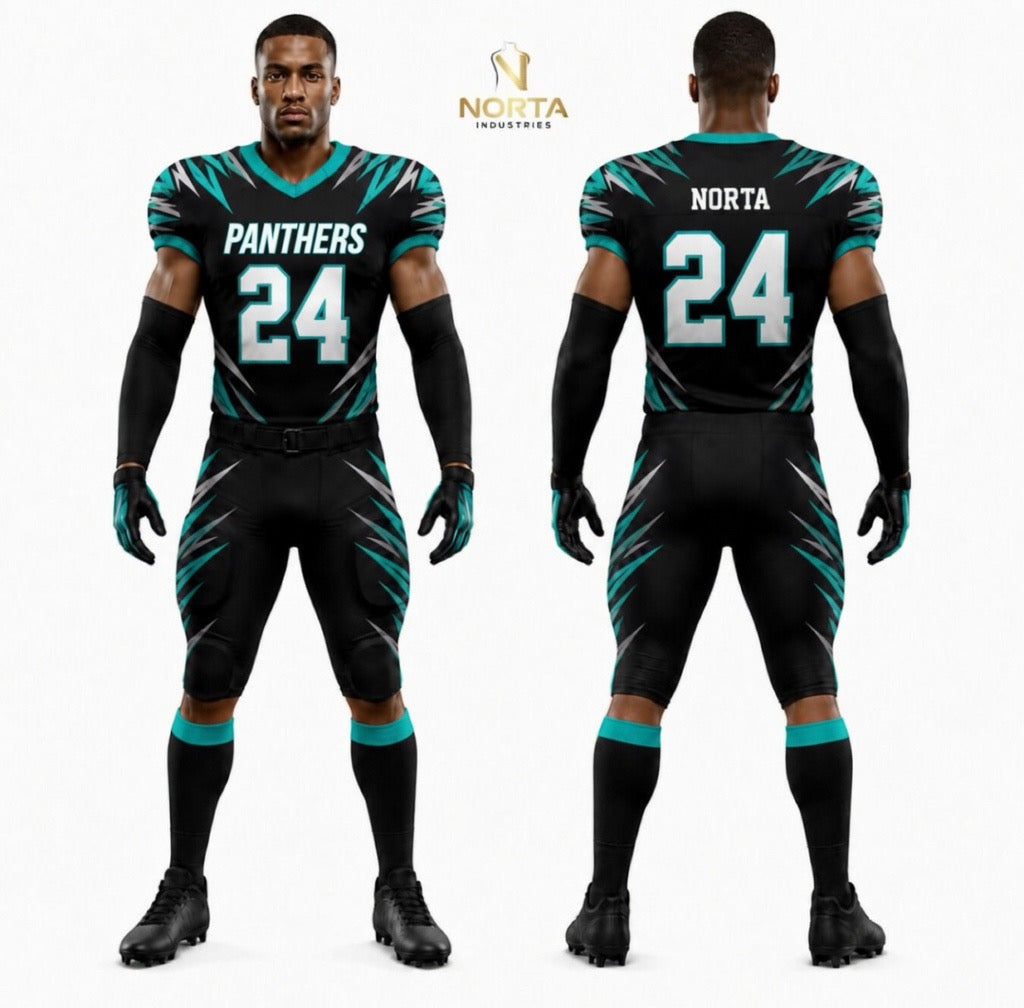 Panthers Football Uniforms