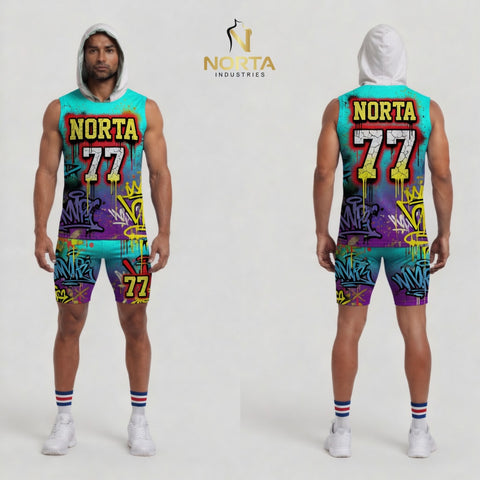 Shop Custom 7v7 Uniform Purple Gold Patterns in USA 2