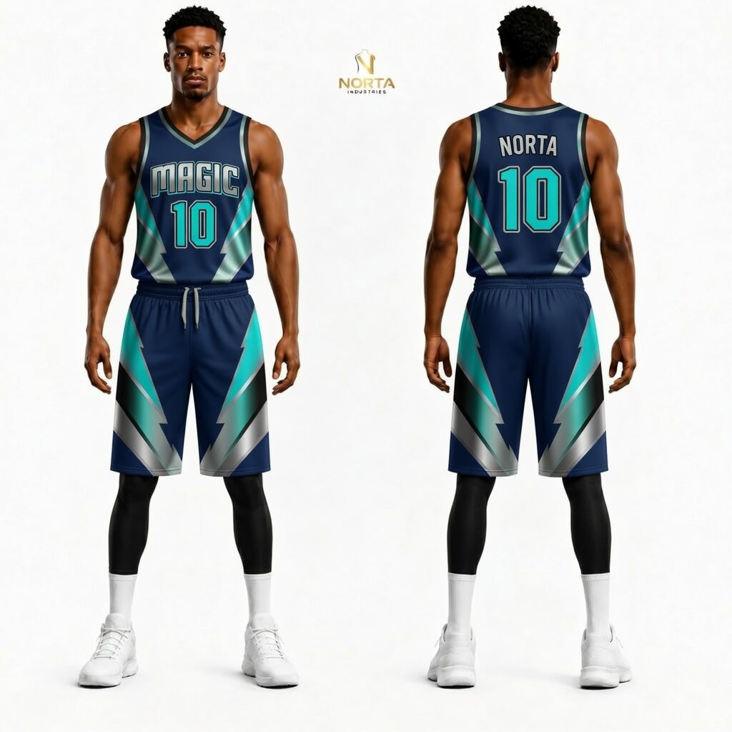 Shop Custom Magic Basketball Uniforms in USA

