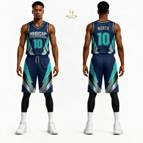 Shop Custom Magic Basketball Uniforms in USA

