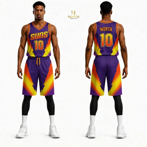 Shop Custom Suns Basketball Uniforms in USA