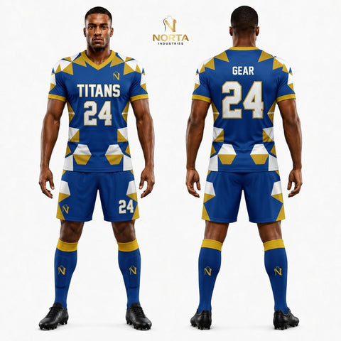 Sublimation Titans Soccer Uniforms